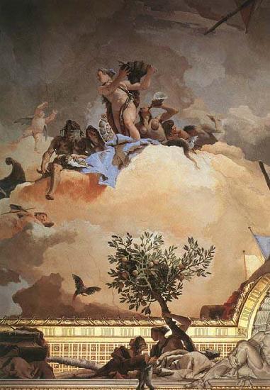 Giovanni Battista Tiepolo Glory of Spain oil painting picture